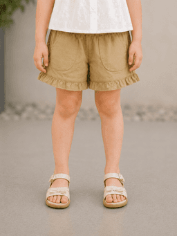 Girls Cotton Top & Shorts Clothing Set | Stylish Summer Outfit for Baby Girls 